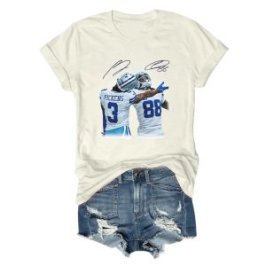 George Pickens and Ceedee Lamb Dallas Tee 2