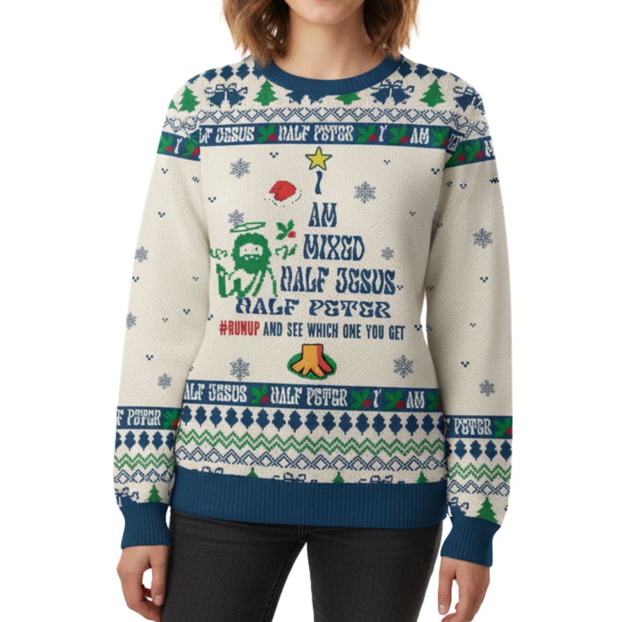 God May Spare You I However Will Not Ugly Christmas Sweater God May Spare You I However Will Not Ugly Christmas Sweater