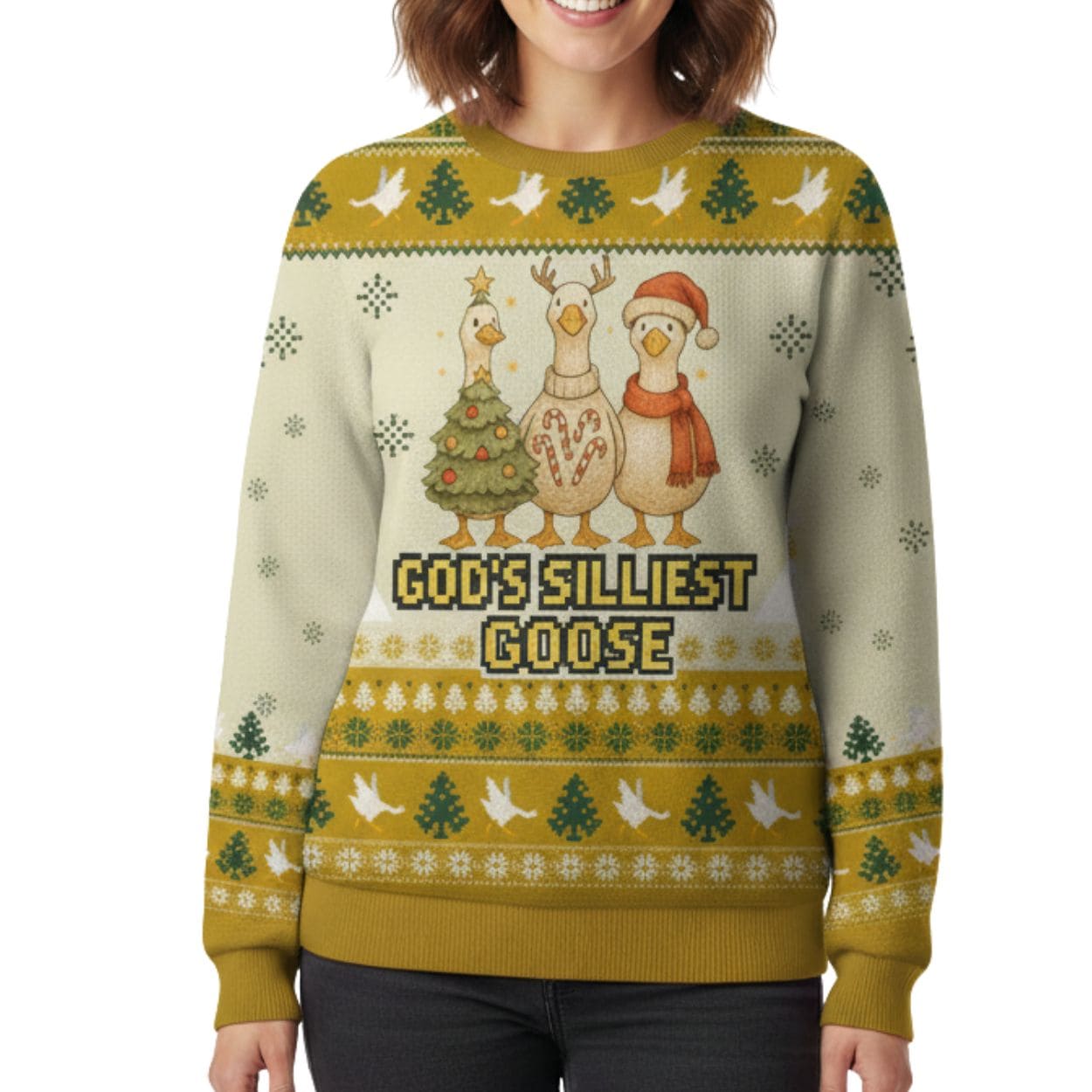 God’s Silliest Goose Ugly Christmas Sweater God’s Silliest Goose Ugly Christmas Sweater