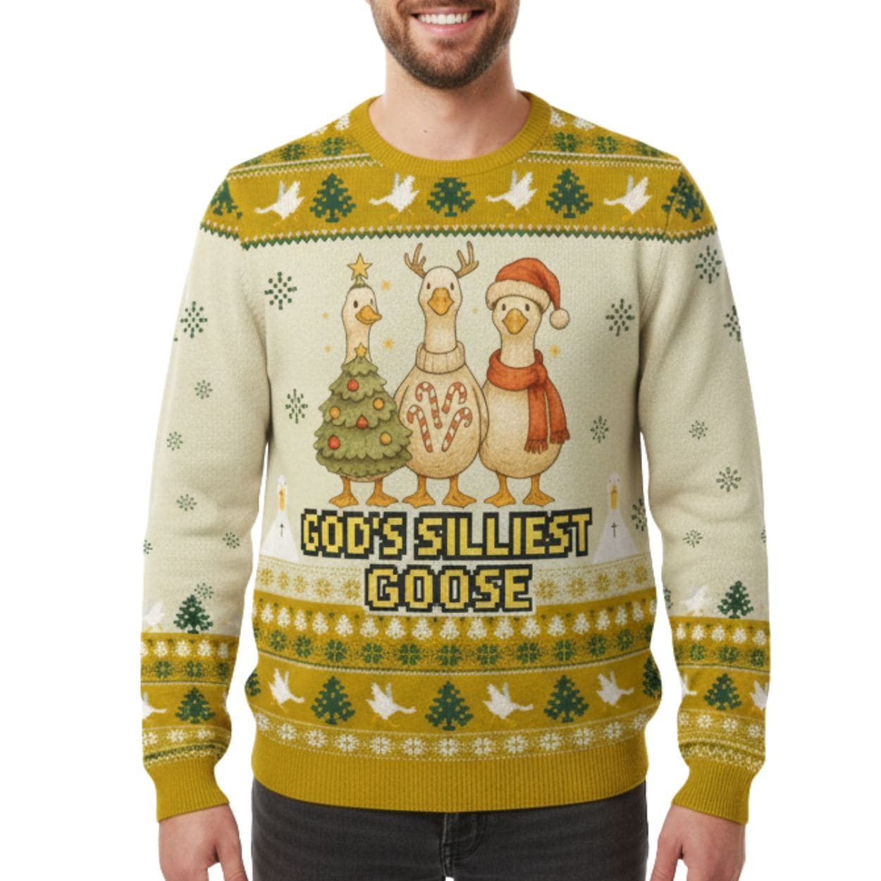 God’s Silliest Goose Ugly Christmas Sweater God’s Silliest Goose Ugly Christmas Sweater