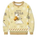 Goose Smoking Funny Meme Christmas Ugly Sweater