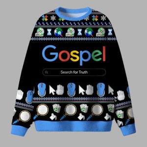 Gospel Search For Truth Ugly Christmas Sweater 1