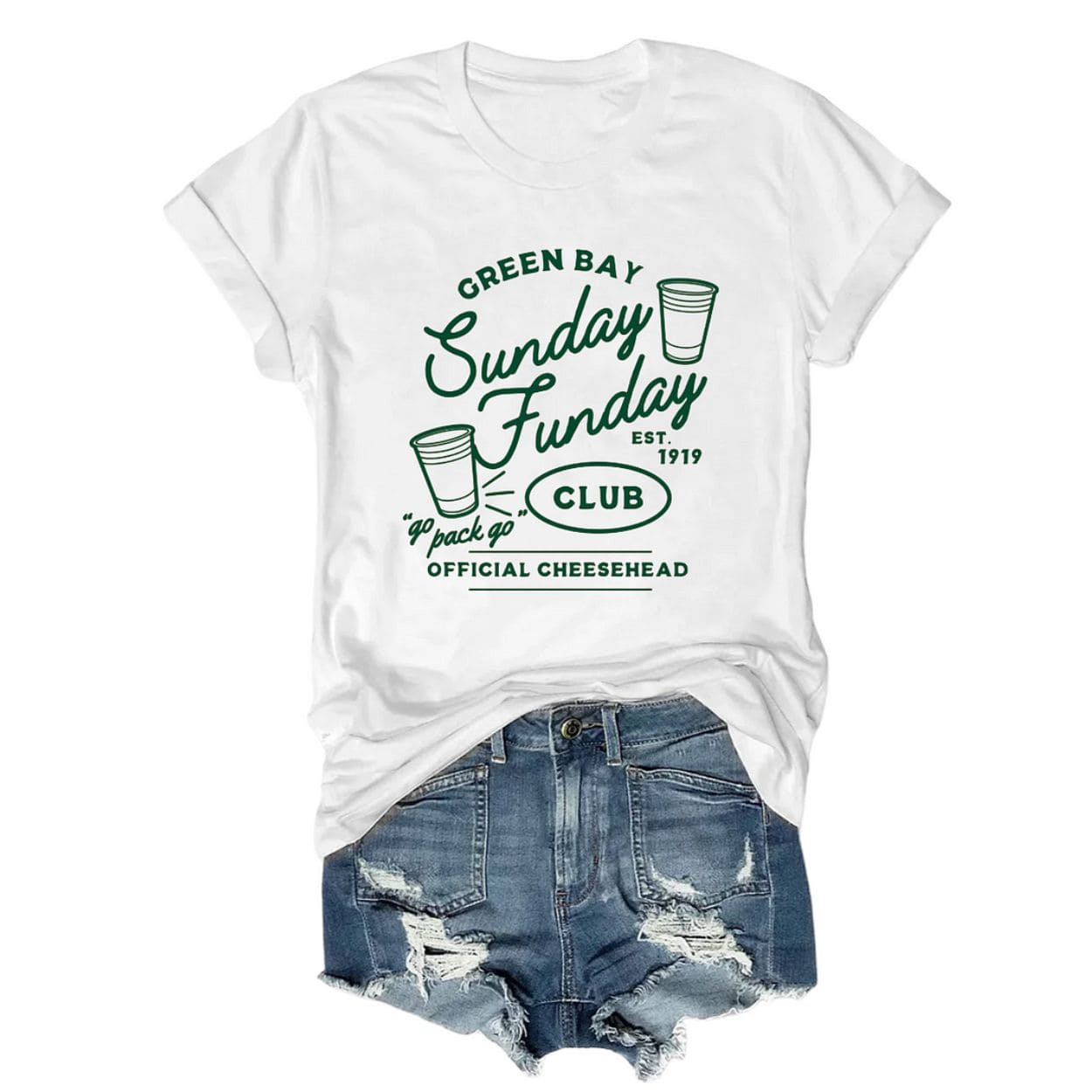 Green Bay Sunday Funday Club Tee Green Bay Sunday Funday Club Tee
