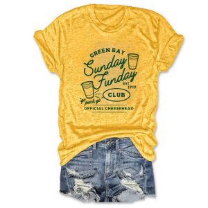 Green Bay Sunday Funday Club Tee