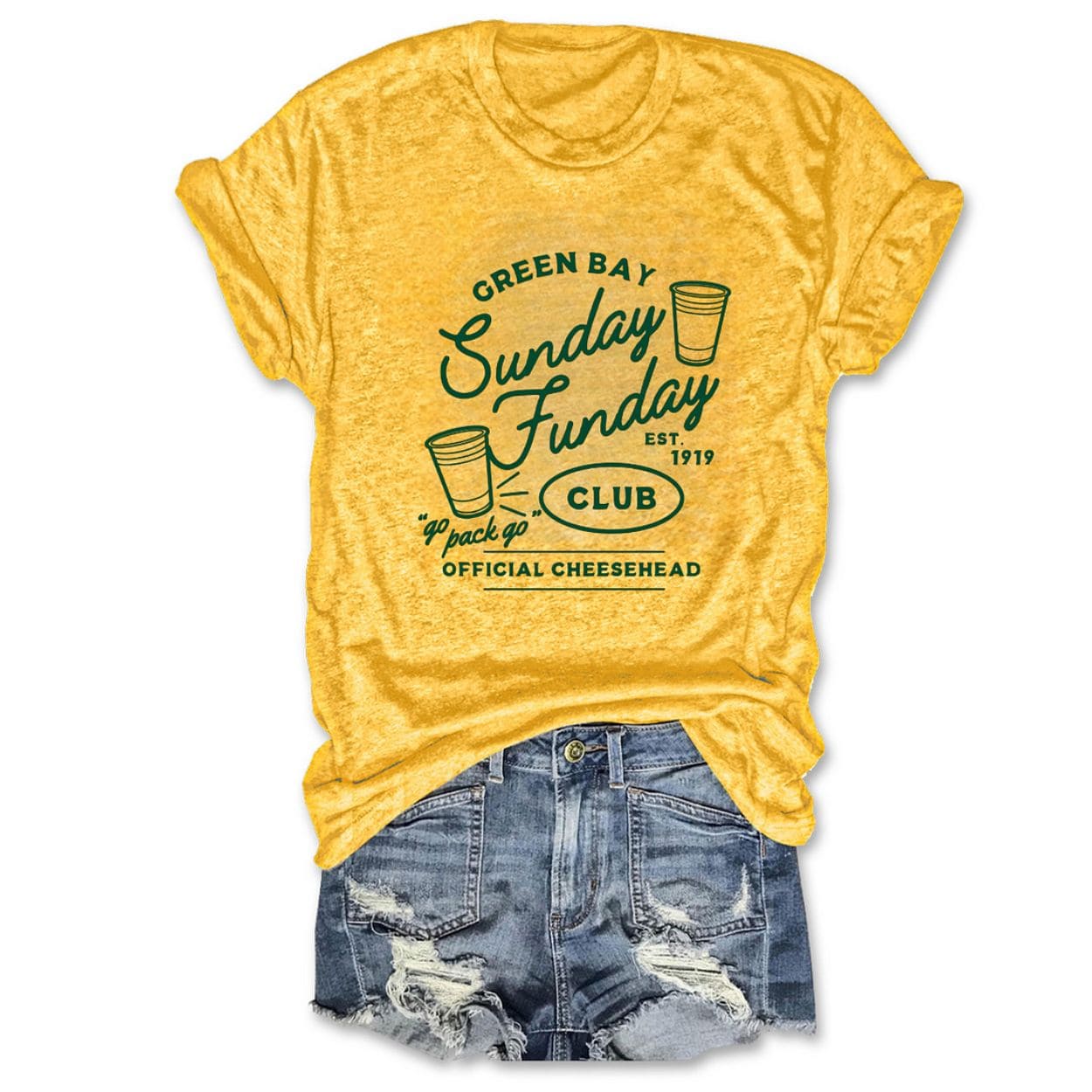Green Bay Sunday Funday Club Tee Green Bay Sunday Funday Club Tee