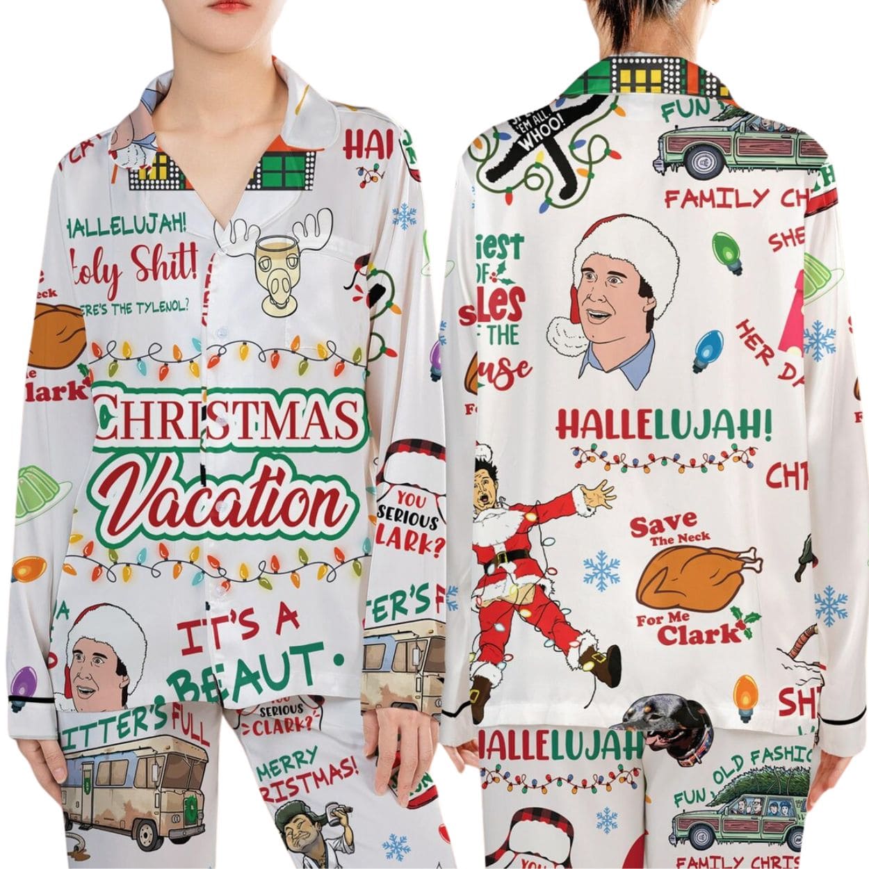 Griswold National Lampoon's Christmas Vacation Pajamas Set Griswold National Lampoon's Christmas Vacation Pajamas Set