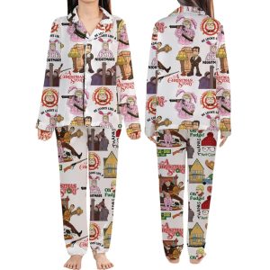 He Looks Like A Pink Nightmare A Christmas Story Pajamas Set 1