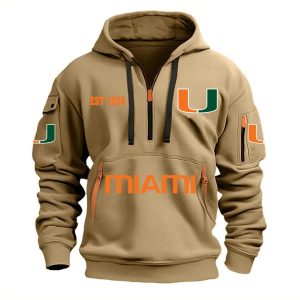 Hurricanes EST 1926 Quarter Zip Hoodie 3
