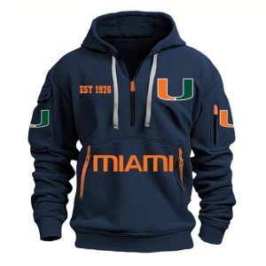 Hurricanes EST 1926 Quarter Zip Hoodie 4