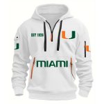 Hurricanes EST 1926 Quarter Zip Hoodie