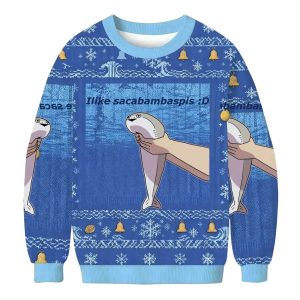 I Like Sacabambaspis Christmas Ugly Sweater