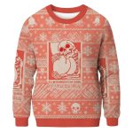 I'll Be Damned If I Die Sober Christmas Ugly Sweater