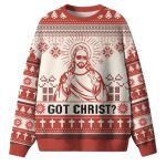 Jesus Got Christ Ugly Christmas Sweater