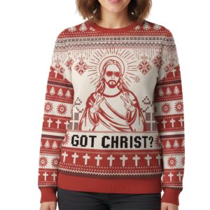 Jesus Got Christ Ugly Christmas Sweater 1 Jesus Got Christ Ugly Christmas Sweater 2