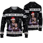 Jimmy Garoppolo Maxx Crosby Las Vegas Football Ugly Christmas Sweater