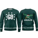 Jordan Mailata 68 Eagles Christmas Sweatshirt