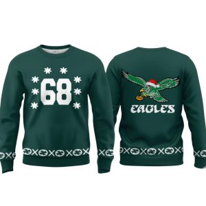 Jordan Mailata 68 Eagles Christmas Sweatshirt 1