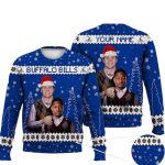 Josh Allen Stefon Diggs Buffalo Ugly Christmas Sweater