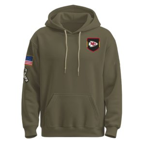 KC Chiefs 2025 Salute To Service Hoodie
