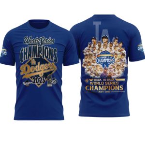 LA Dodgers 2025 World Series Champions Limited Edition Hoodie
