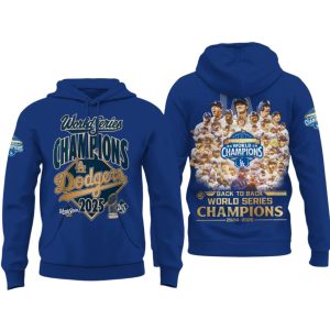 LA Dodgers 2025 World Series Champions Limited Edition Hoodie