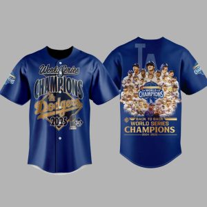 LA Dodgers 2025 World Series Champions Limited Edition Jersey