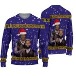 Lamar Jackson Odell Beckham Jr Baltimore Football Ugly Christmas Sweater