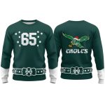 Lane Johnson 65 Eagles Christmas Sweatshirt
