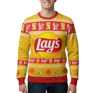 Lay's Ugly Christmas Sweater 1