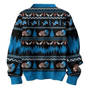 Lions Tis The Season Christmas Ugly Sweater 2 Lions Tis The Season Christmas Ugly Sweater 2