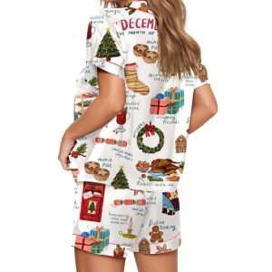 Loveliest Time Of Year Silky Satin Pajama Set 2 Loveliest Time Of Year Silky Satin Pajama Set