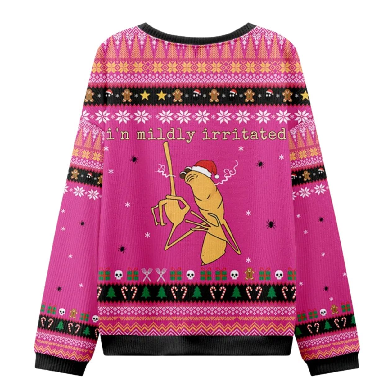 Marcus The Worm I’m Mildly Irritated Christmas Ugly Sweater Marcus The Worm I’m Mildly Irritated Christmas Ugly Sweater