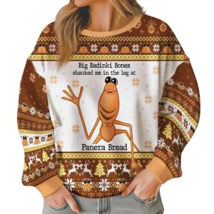 Marcus The Worm Ugly Christmas Sweater 1