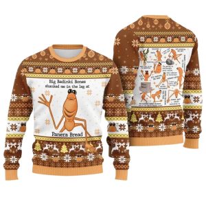 Marcus The Worm Ugly Christmas Sweater 3