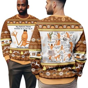 Marcus The Worm Ugly Christmas Sweater