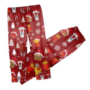 Merry Christmas McDonald's Pajamas Set 2 Merry Christmas McDonald's Pajamas Set 2
