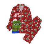 Merry Pepe-Mas Christmas Pajamas Set