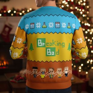 Methy Christmas Breaking Bad Ugly Christmas Sweater