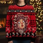Mushroom Girl Ugly Christmas Sweater