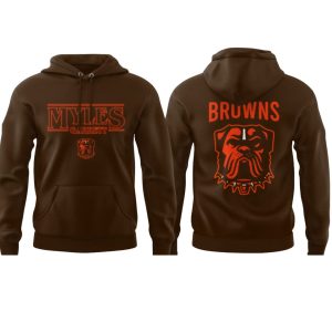 Myles Garrett Browns Football x Strangers Things Shirt