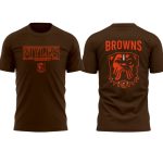Myles Garrett Browns Football x Strangers Things Shirt
