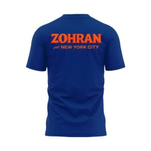 NY Mets Zohran For NYC T shirt