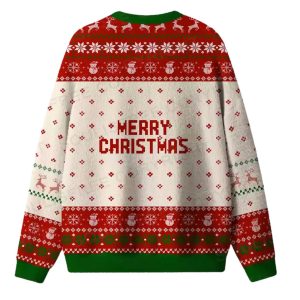 Overstimulated Festive AF Ugly Christmas Sweater 2 Overstimulated Festive AF Ugly Christmas Sweater
