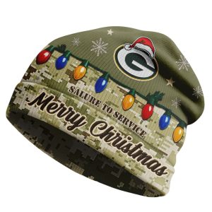 Packers Salute To Service Beanie Hat 1