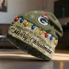 Steelers Salute To Service Christmas Beanie Hat