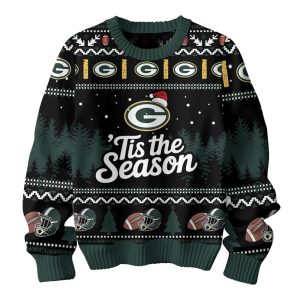 Packers Tis The Season Christmas Ugly Sweater 1