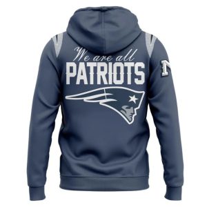 Patriots 2025 Rivalries Storm Blue Hoodie 3