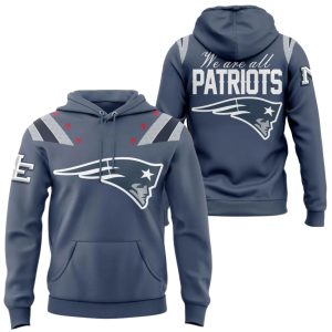 Patriots 2025 Rivalries Storm Blue Hoodie