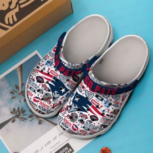 Patriots Go Pats Crocs 1