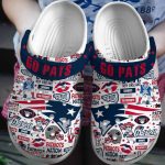 Patriots Go Pats Crocs